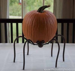 Win this super cute spider pumpkin holder from Ironic!